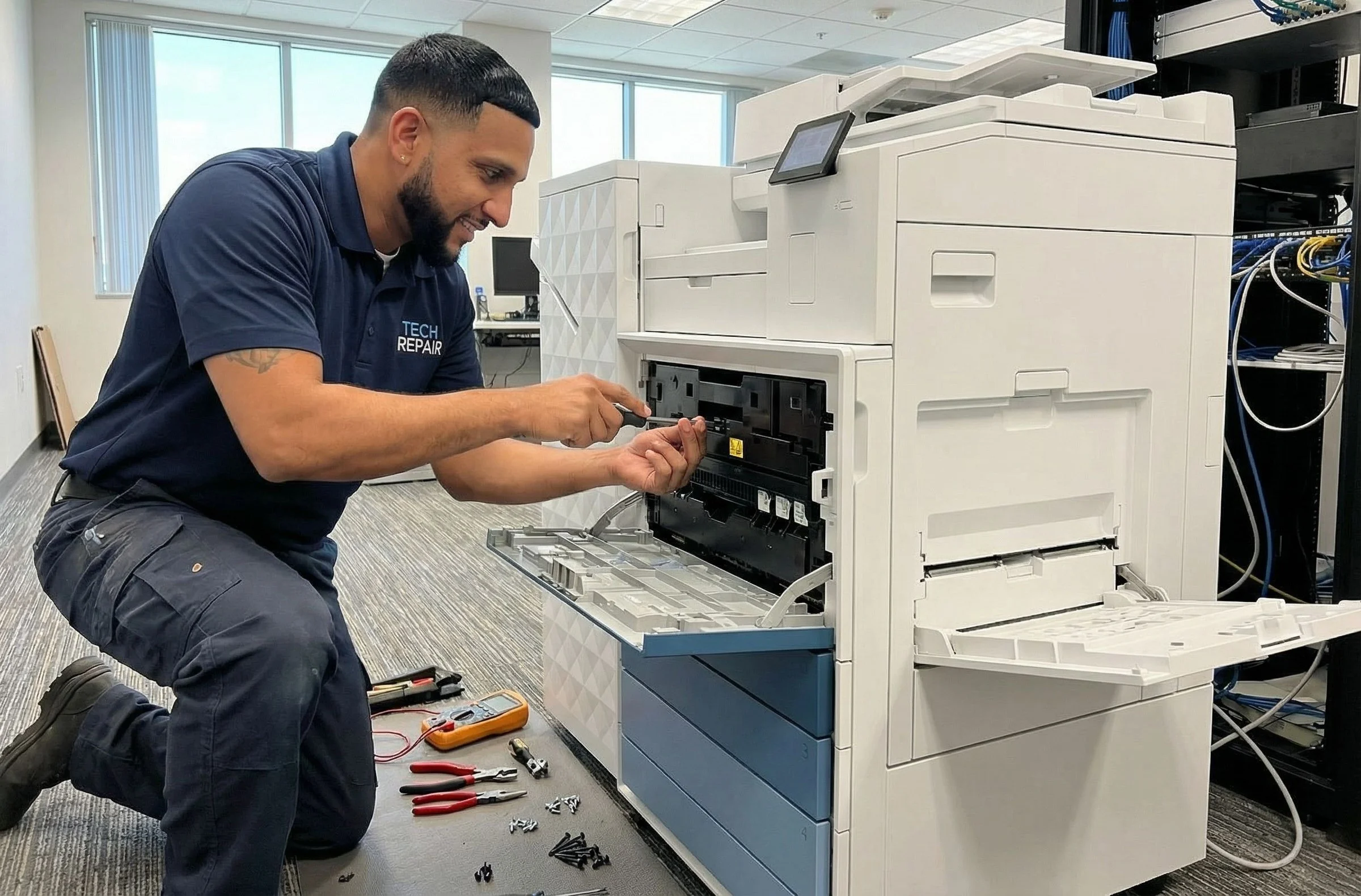 Printer in a professional service environment